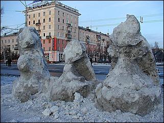    "Оттепель в Барнауле /03.01.2002/"