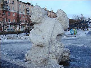    "Оттепель в Барнауле /03.01.2002/"