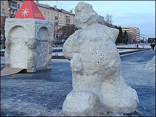    "Оттепель в Барнауле /03.01.2002/"