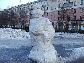    "Оттепель в Барнауле /03.01.2002/"