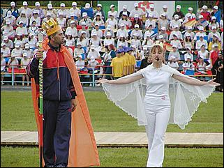    Олимпиада сельских спортсменов Алтая