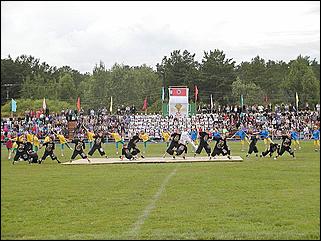    Олимпиада сельских спортсменов Алтая