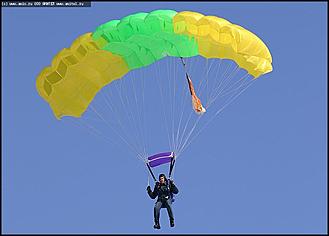    Тренировка парашютно-десантной пожарной службы