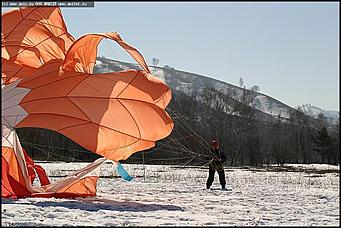    Тренировка парашютно-десантной пожарной службы
