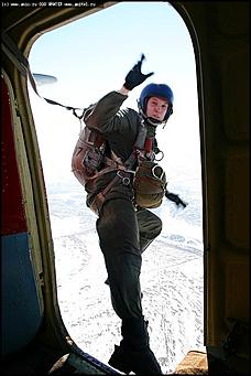    Тренировка парашютно-десантной пожарной службы