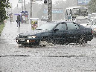    Ливень в Барнауле