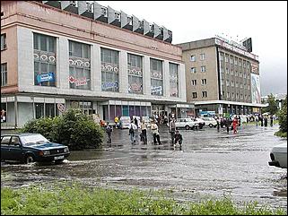    Ливень в Барнауле