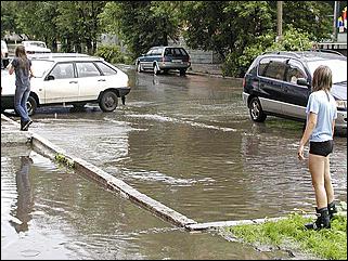    Ливень в Барнауле