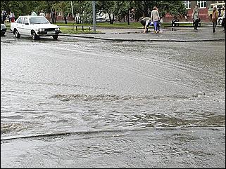    Ливень в Барнауле