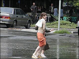    Ливень в Барнауле