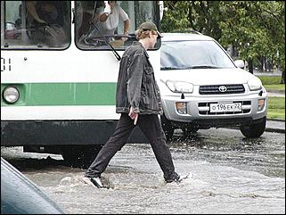    Ливень в Барнауле