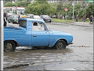    Ливень в Барнауле