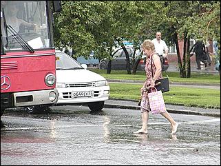    Ливень в Барнауле