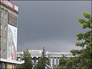    Ливень в Барнауле