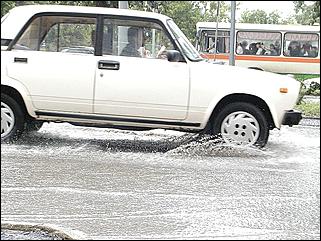    Ливень в Барнауле