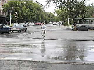    Ливень в Барнауле