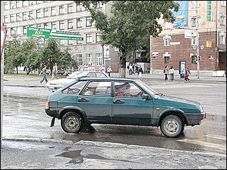    Ливень в Барнауле