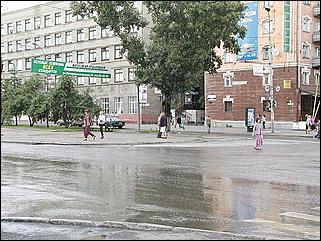    Ливень в Барнауле