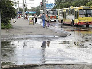    Ливень в Барнауле