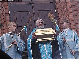    Мощи святой Елисаветы и Варвары на Алтае