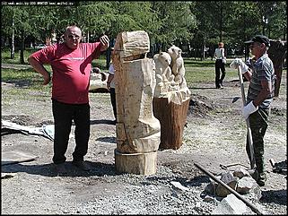    Первый фестиваль парковой скульптуры