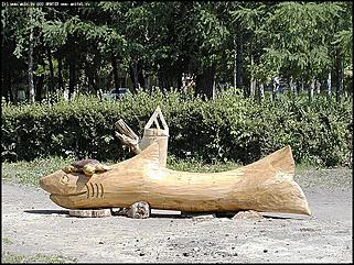    Первый фестиваль парковой скульптуры