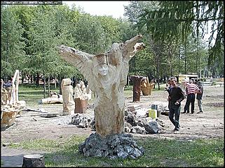   Первый фестиваль парковой скульптуры