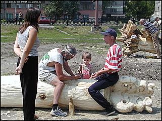    Первый фестиваль парковой скульптуры