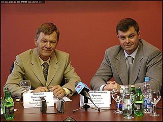    Открытие гостиницы "Сибирь"