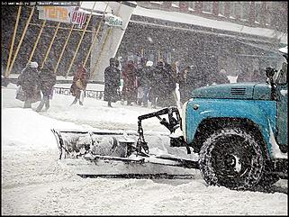    Снегопад в Барнауле