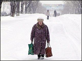    Снегопад в Барнауле