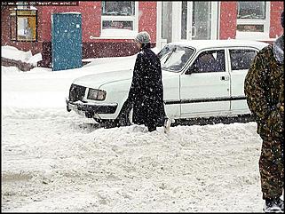    Снегопад в Барнауле