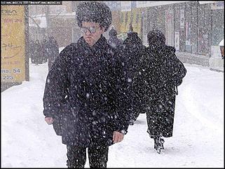    Снегопад в Барнауле