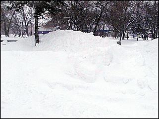    Снегопад в Барнауле