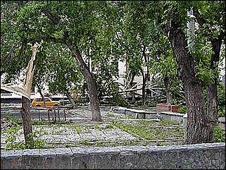    Буря в Барнауле. 03 июня 2001.