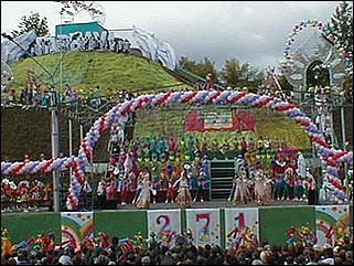    Барнаул 2001. День города.