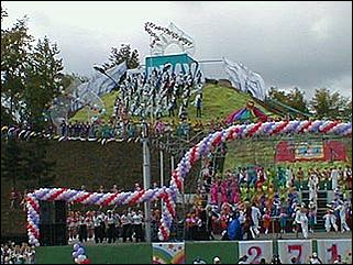    Барнаул 2001. День города.