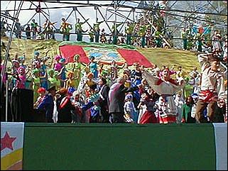    Барнаул 2001. День города.