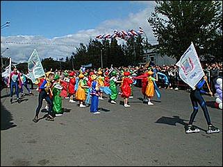    Барнаул 2001. День города.