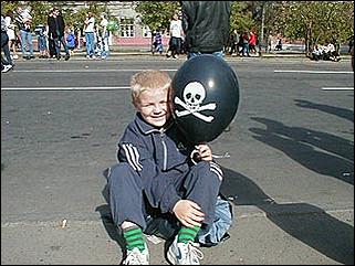    Барнаул 2001. День города.