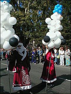    Барнаул 2001. День города.