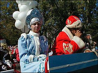    Барнаул 2001. День города.