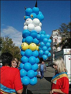    Барнаул 2001. День города.