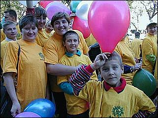    Барнаул 2001. День города.