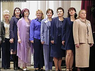    Открытие конкурса "Учитель года 2003"