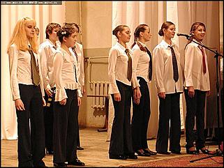    Открытие конкурса "Учитель года 2003"