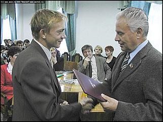    Награждение педагогов края в рамках программы "Одаренный учитель - одаренный ученик"