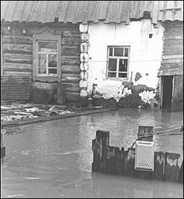    Наводнение в Затоне Барнаул 1958 год.<br><font size="1">/ автор фотографий - Игорь Рогалев /</font>