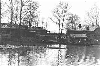    Наводнение в Затоне Барнаул 1958 год.<br><font size="1">/ автор фотографий - Игорь Рогалев /</font>