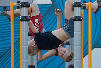 5 август 2016 г., Барнаул © Амител Вячеслав Мельников   Болеем за Россию! Как барнаульцы решили поддержать наших олимпийцев в Рио?